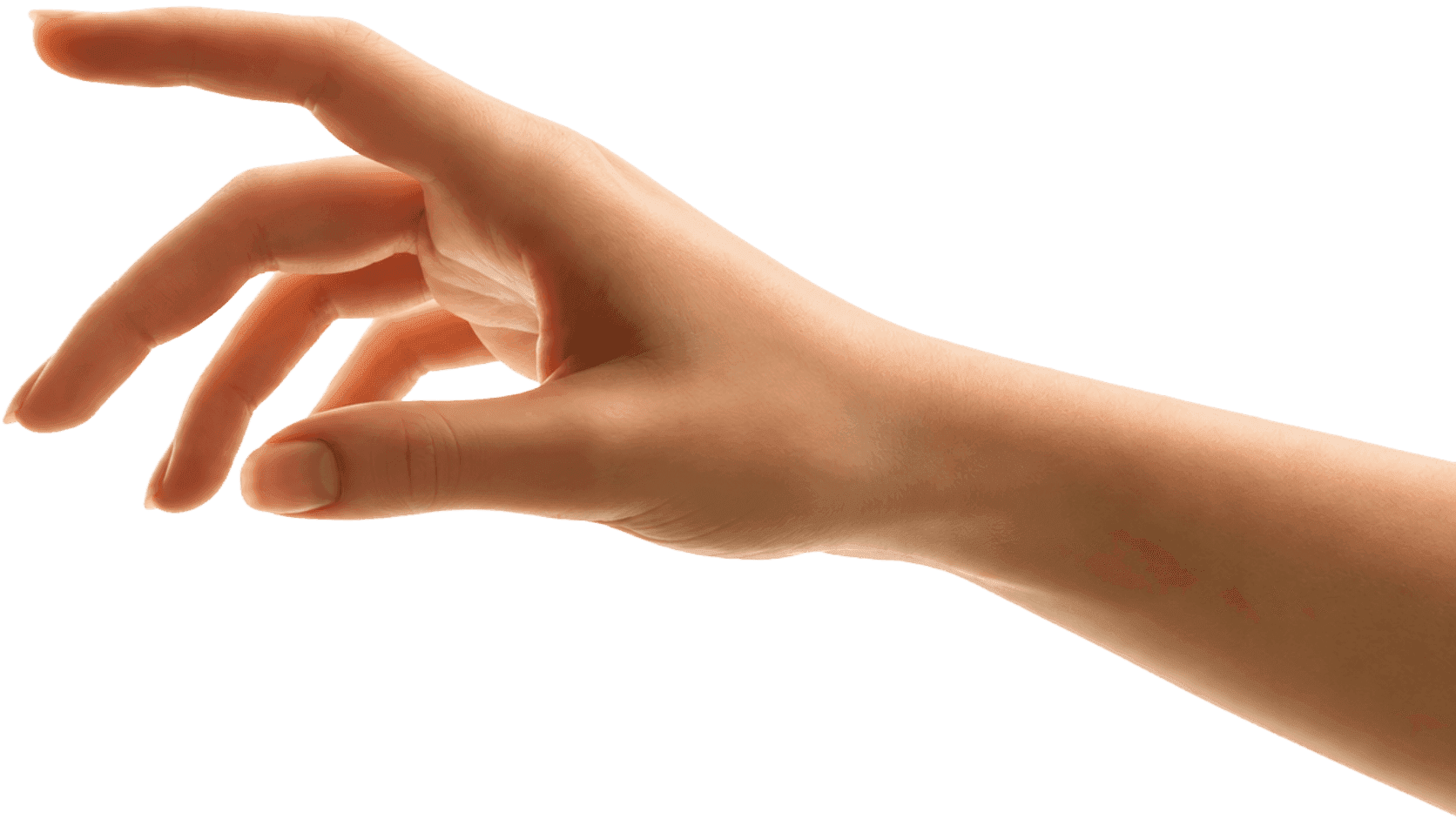 Menschliche Hand, die sich ausstreckt